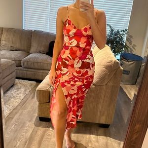 Hello Molly floral midi dress